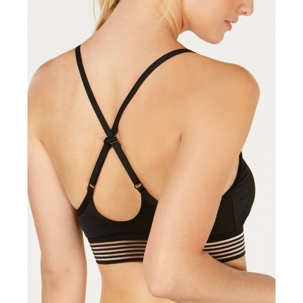 Nike Women Cross-Back Bikini Top Black Size XS - Picture 2 of 2
